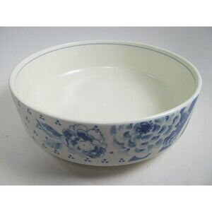 Mikasa Intaglio Blue Sonata Round Serving Vegetable Bowl 8"